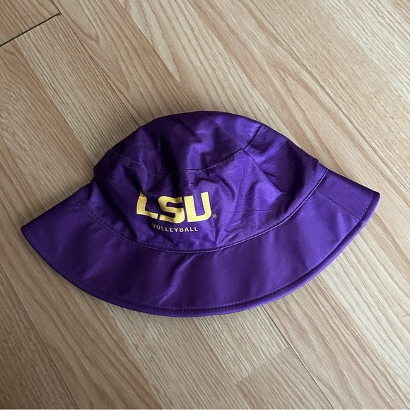 LSU Tigers Purple Team Volleyball Bucket Hat OS - Picture 2 of 5